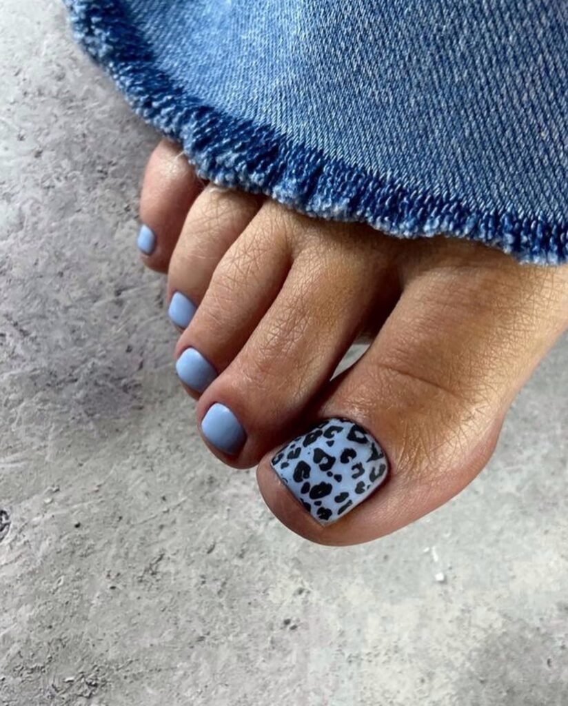 letni pedicure