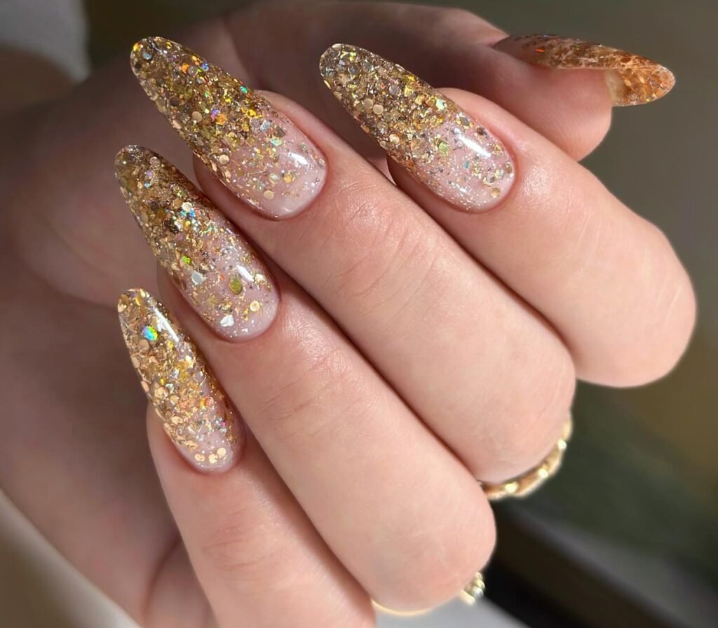 szampański manicure