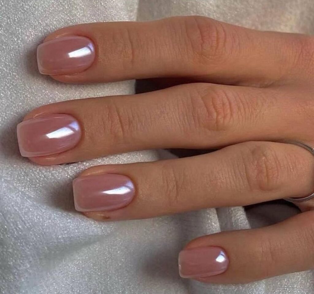 szampański manicure
