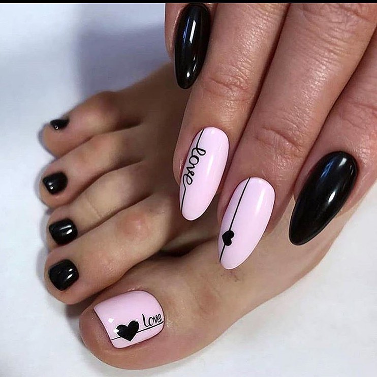 manicure i pedicure hybrydowy