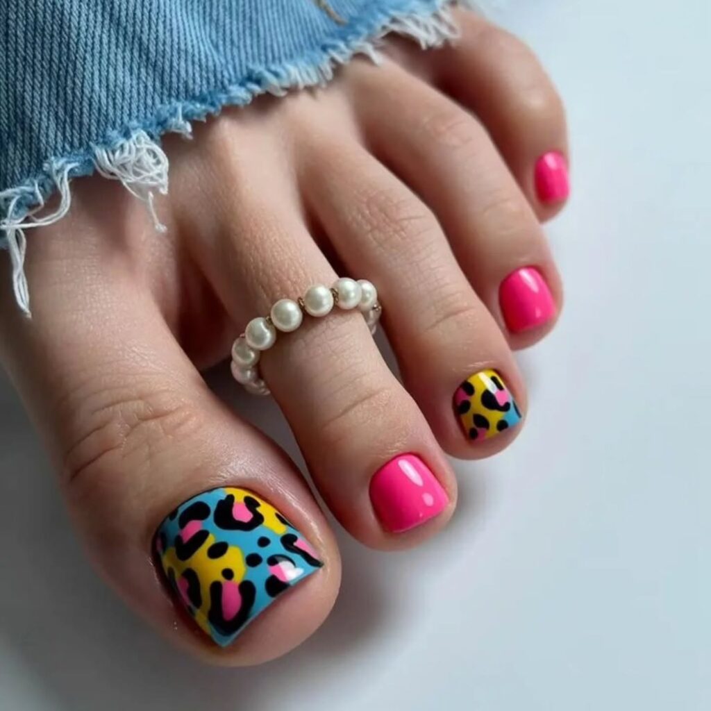 modny pedicure