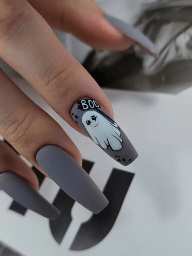sztuczne paznokcie halloween