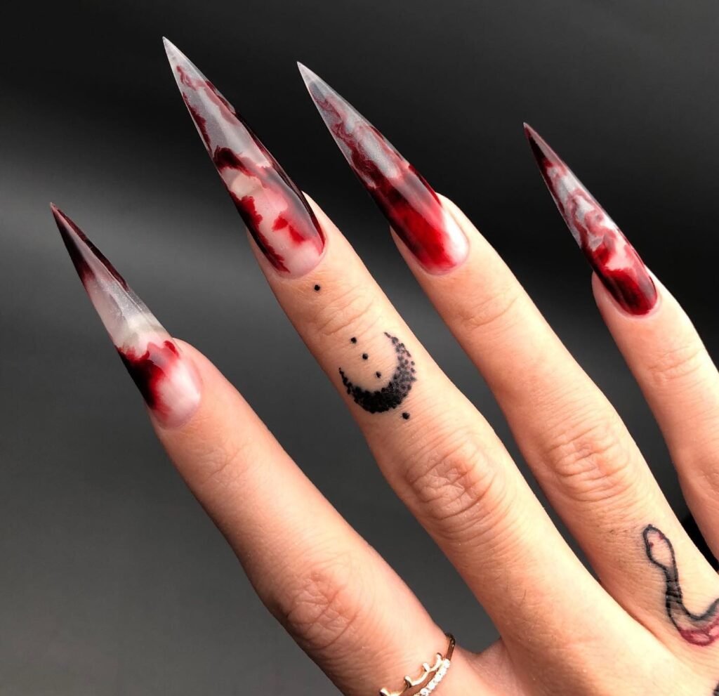 nails art halloween