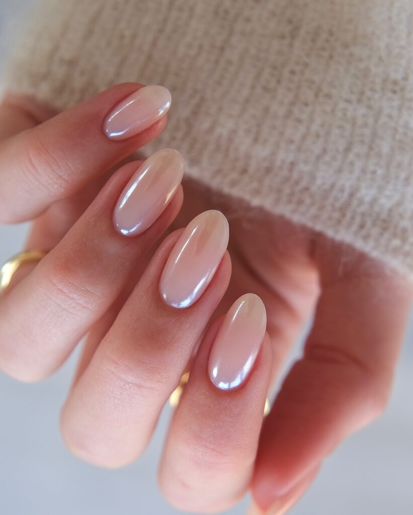 glazed nails