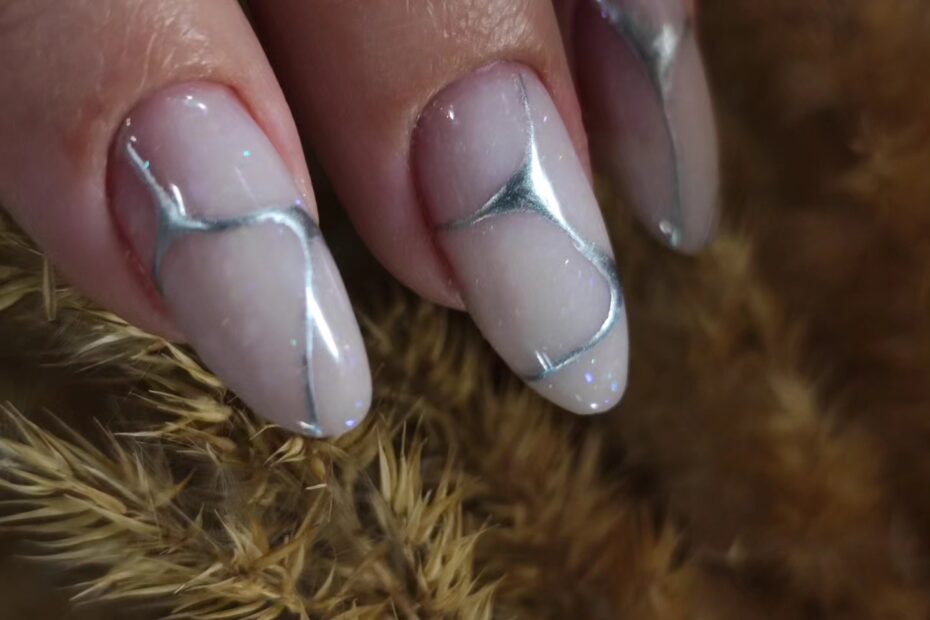 chrome manicure
