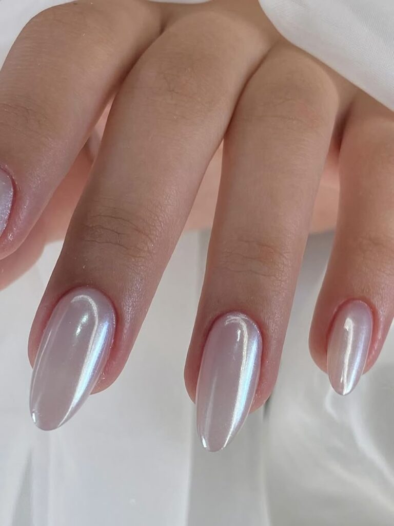 glazed nails