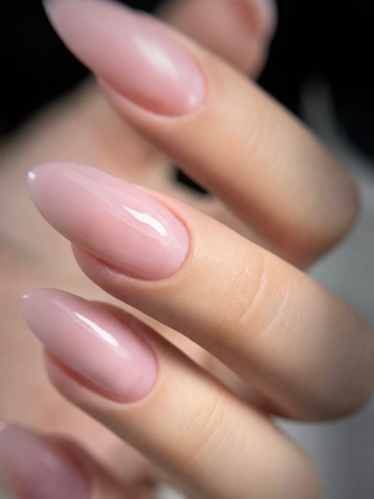 glazed soap nails
