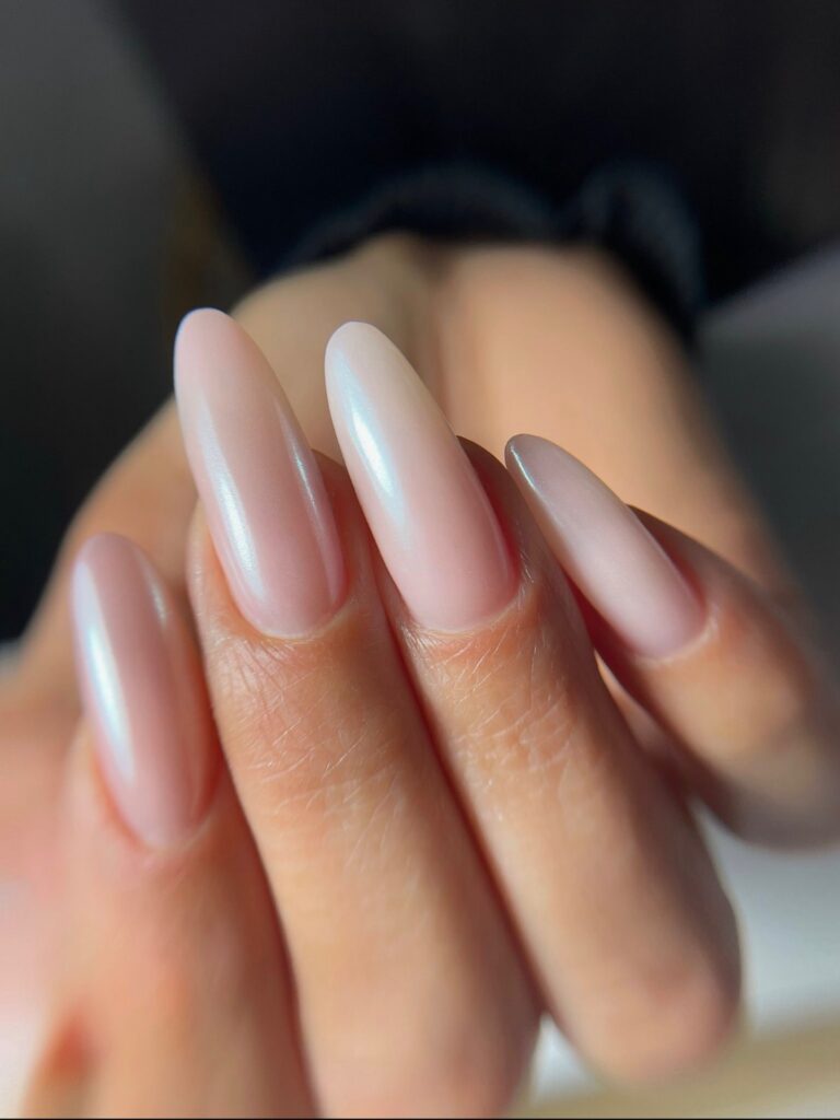 glazed nails hybryda