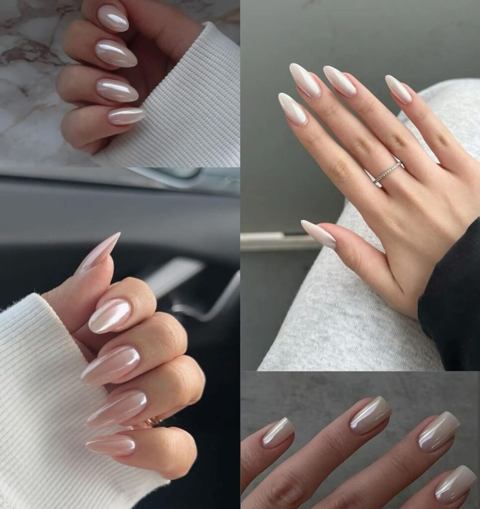 glazed donut nails