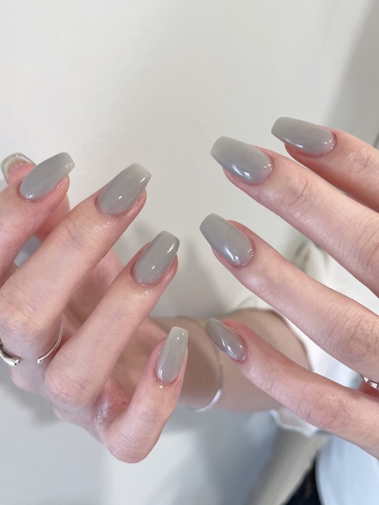 pastelowe jelly nails