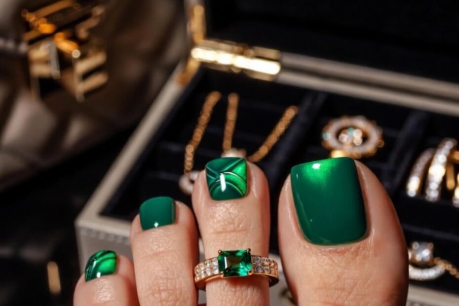 kolory pedicure na lato