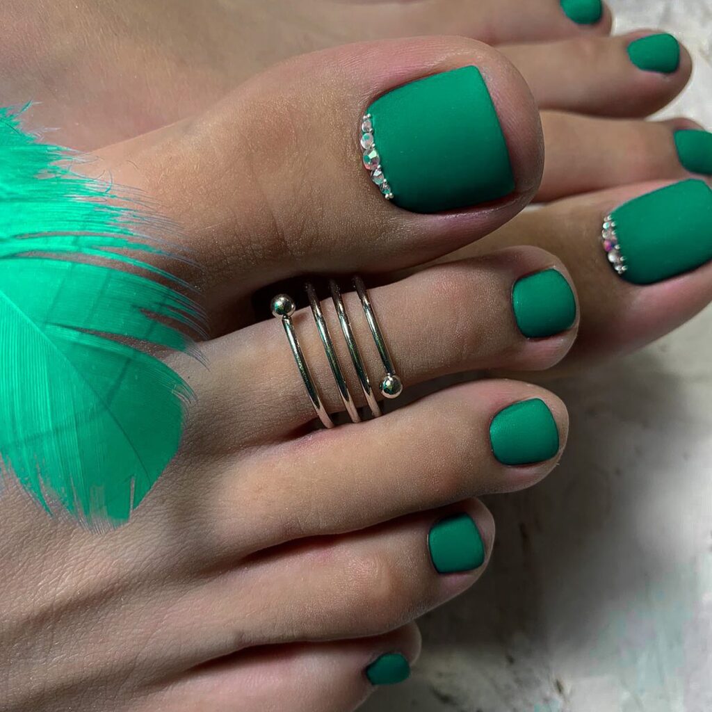 letni pedicure
