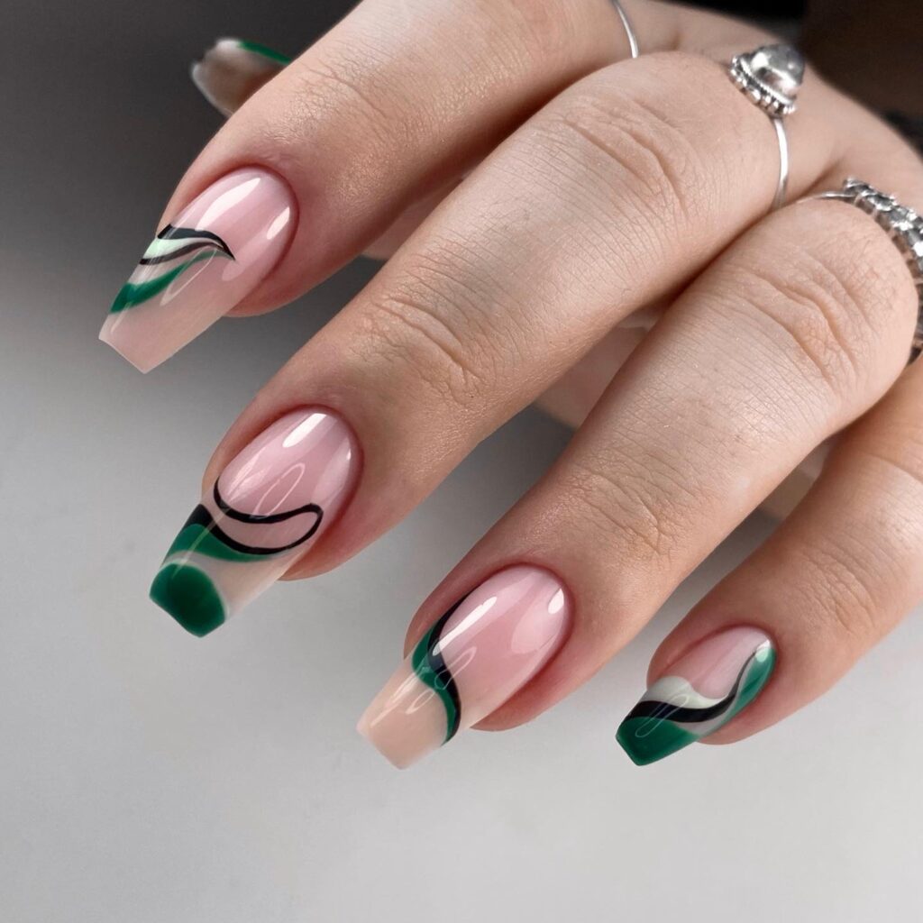 nude coffin nails