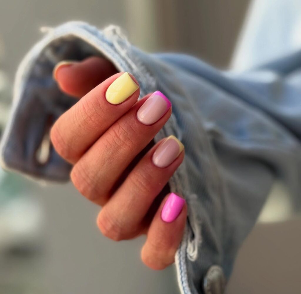 french manicure inspiracje