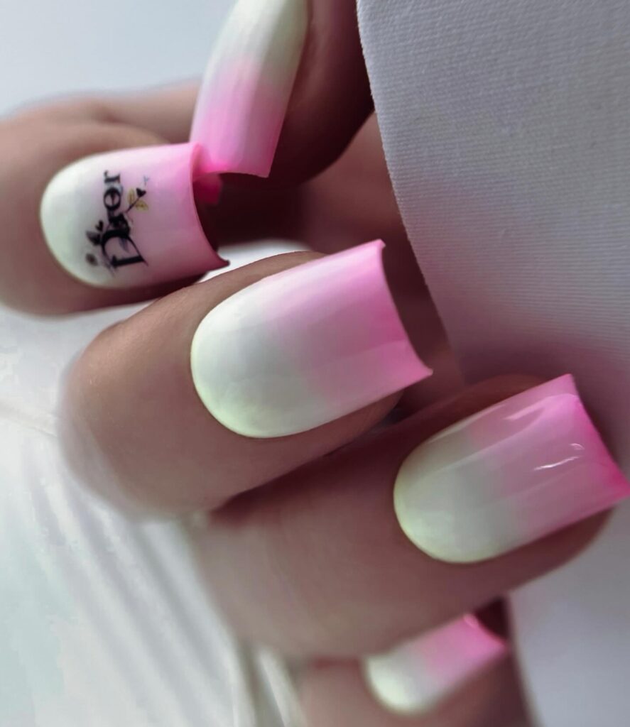 pastelowe ombre